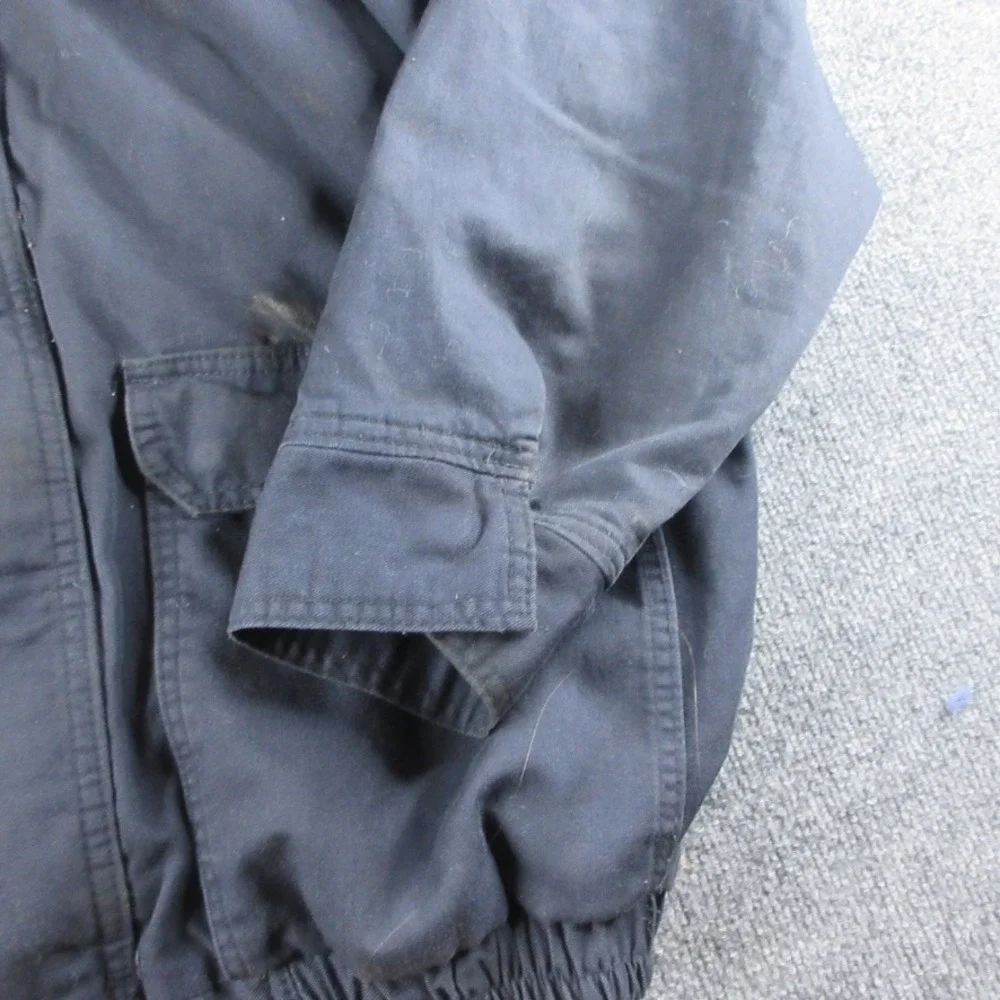 Bulwark FR Excel Jacket Mens 3XL Blue Full Zip Flame Resistant Workwear